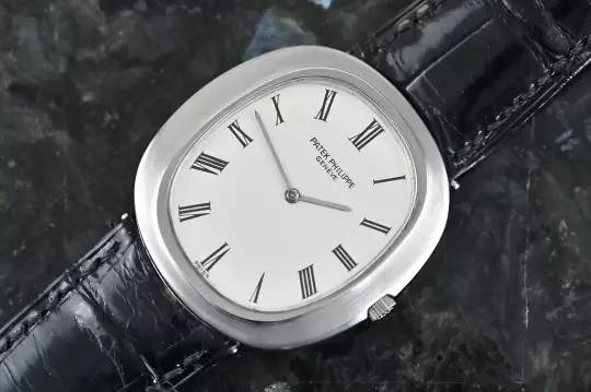 Patek Philippe 3589 Jumbo Ellipse D'Or Cal. 28-255 white gold photo 9