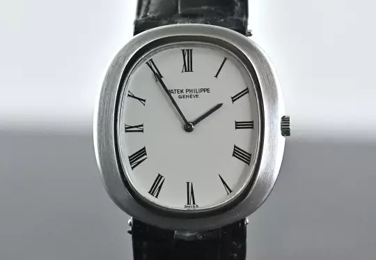 Patek Philippe 3589 Jumbo Ellipse D'Or Cal. 28-255 white gold photo 3