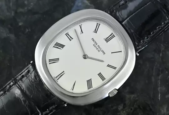 Patek Philippe 3589 Jumbo Ellipse D'Or Cal. 28-255 white gold photo 1