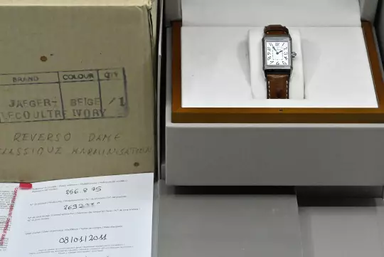 Jaeger-LeCoultre 256.8.75 / Q2568402 Reverso Duetto Duo Diamond Full Set Steel photo 11