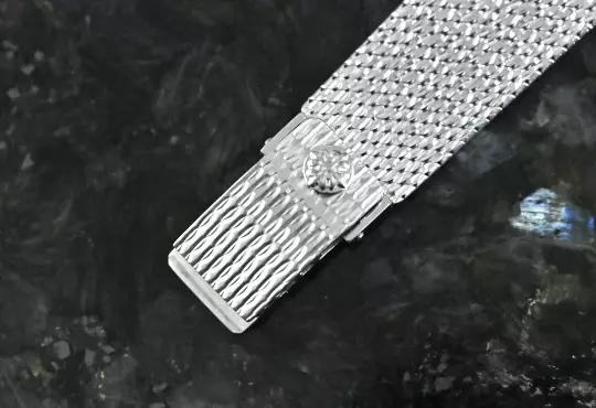 Patek Philippe 3354 Vintage Lady Dress Watch orig. white gold bracelet  photo 4