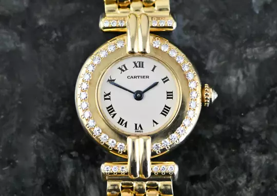 Cartier 8057911 Lady Colisee Diamond with orig. gold bracelet Yellowgold photo 2