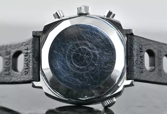 Movado 206-705-503 rare Super Sub Sea Vintage Chronograph Steel photo 4