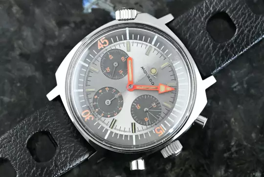 Movado 206-705-503 rare Super Sub Sea Vintage Chronograph Steel photo 1