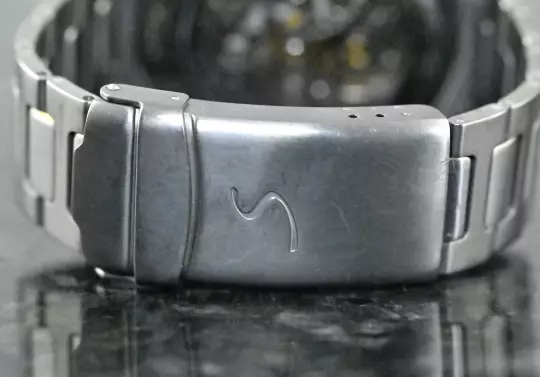 Sinn 903 very rare Vintage Navigation Chronograph Titanum blue & purple dial photo 5