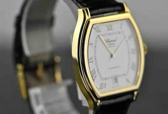 Chopard 2247 Tonneau Date yellow gold Automatic Full Set 2002 photo 10