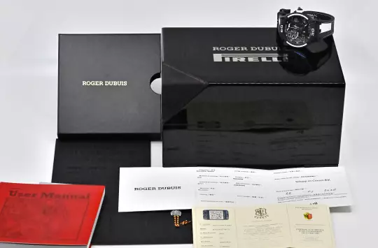 Roger Dubuis RDDBEX0826 limited Excalibur Spider Pirelli unworn Titan Full Set photo 9