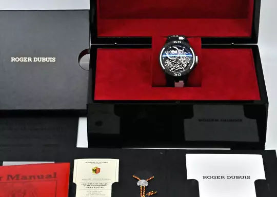 Roger Dubuis RDDBEX0826 limited Excalibur Spider Pirelli unworn Titan Full Set photo 12