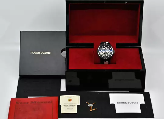 Roger Dubuis RDDBEX0826 limited Excalibur Spider Pirelli unworn Titan Full Set photo 3
