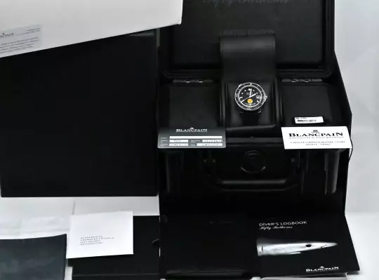 Blancpain 5008D-1130-B64A limited Fifty Fathoms No Rad Full Set 2021 500 pieces photo 3