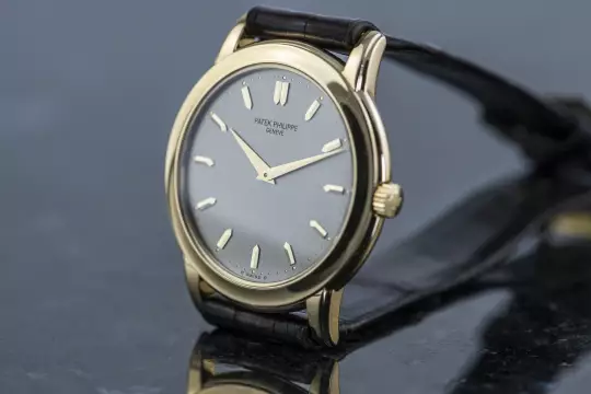 Patek Philippe 5032 Calatrava double sealed Patek Service May 2026 yellow gold photo 16