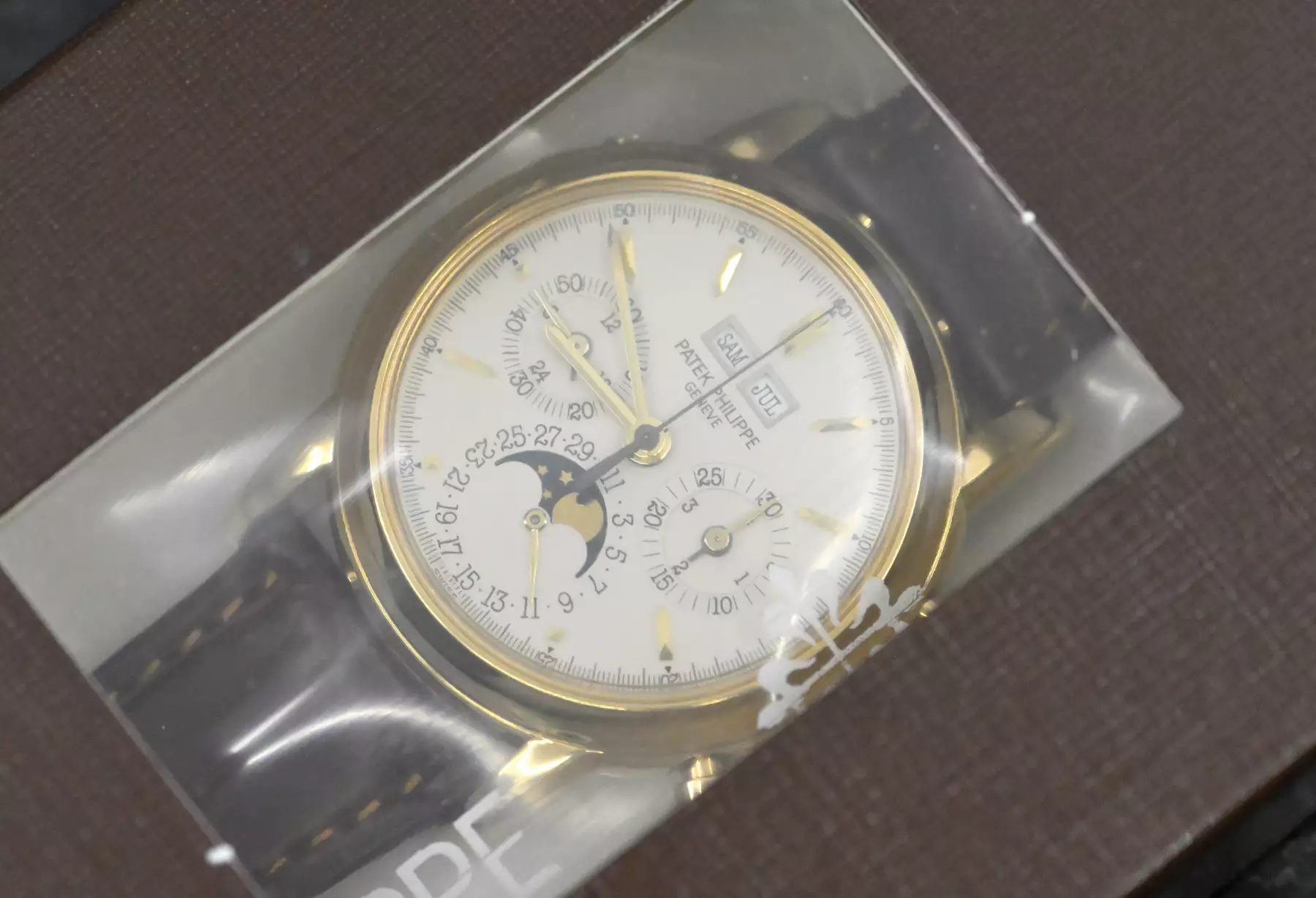 Patek Philippe 3970 3. Series Perpetual Calendar Chronograph PP Service Full Set