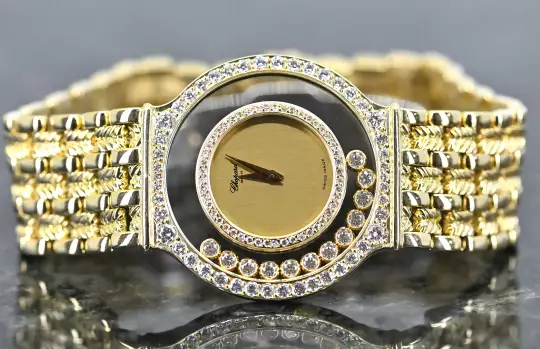 Chopard 212856 Happy Diamonds Chopard Service 2026 original yellow gold bracelet photo 2