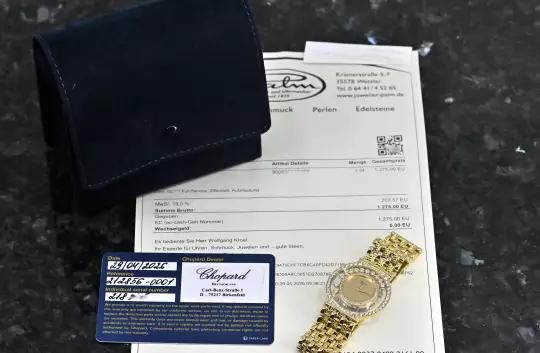Chopard 212856 Happy Diamonds Chopard Service 2026 original yellow gold bracelet photo 3