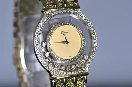 Chopard 212856 Happy Diamonds Chopard Service 2026 original yellow gold bracelet photo 8