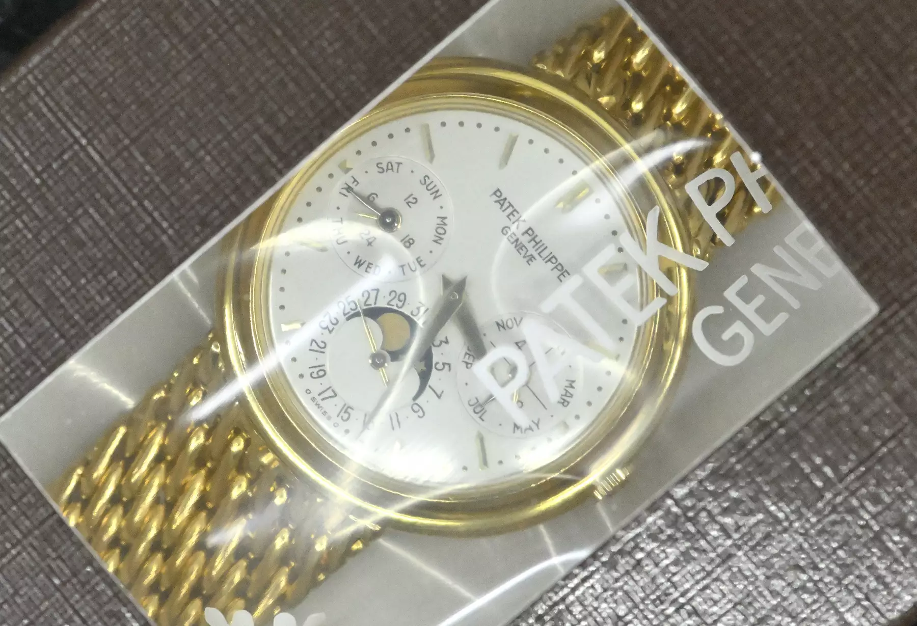 Patek Philippe 3945 Perpetual Calendar double sealed PP service 2026 yellow gold