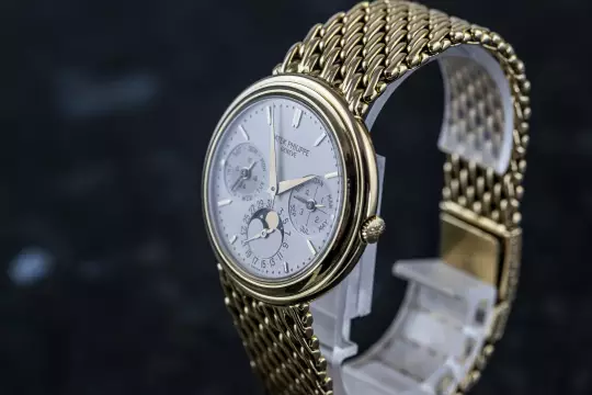 Patek Philippe 3945 Perpetual Calendar double sealed PP service 2026 yellow gold photo 22