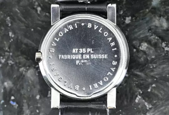 Bulgari AT 35 PL Anfiteatro original Bvlgari buckle in Platinum  photo 2