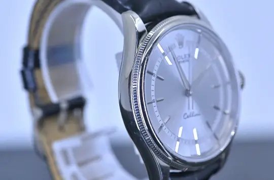 Rolex 50509 Cellini Time white gold silver dial Full Set 2020  photo 12