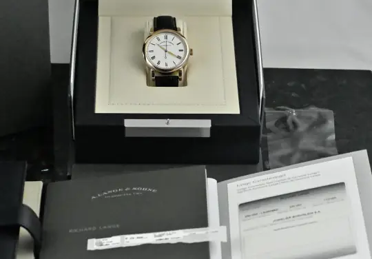 A. Lange & Söhne 232.032 Richard Lange German Full Set red gold photo 10